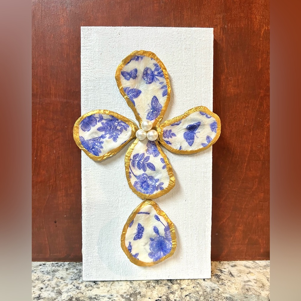 Oyster Shell Cross